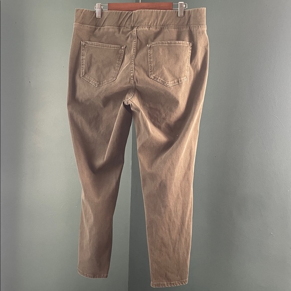 Venezia Khaki Trousers stretch - Picture 2 of 3